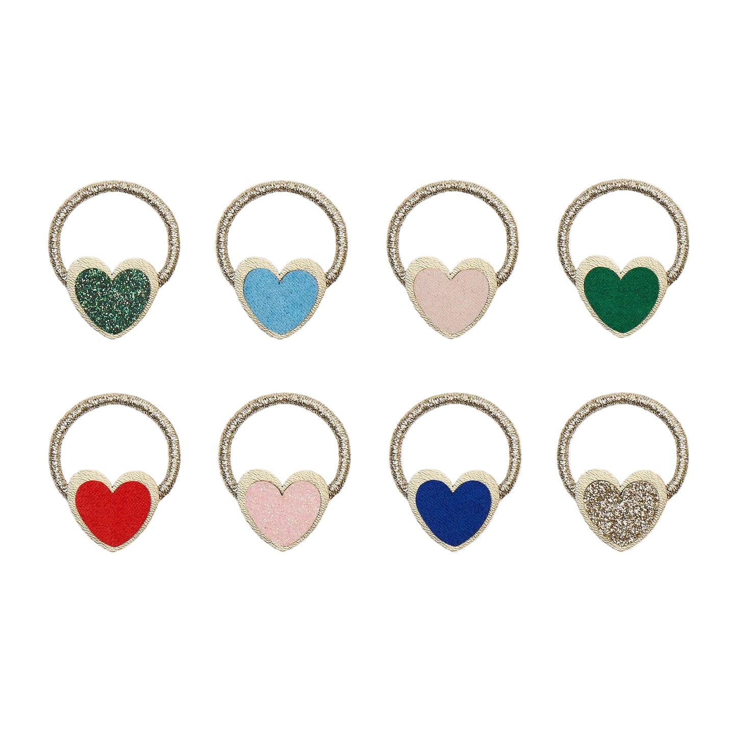 99.182079-23 # Σετ Λαστιχάκια Μαλλιών Heartbeam