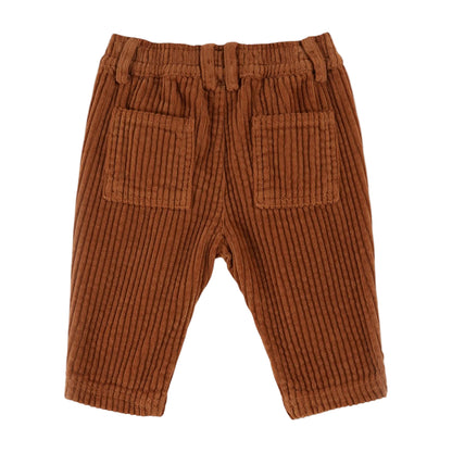 52B.AC031_PEC # Βρεφικό Κοτλέ Παντελόνι Pecan