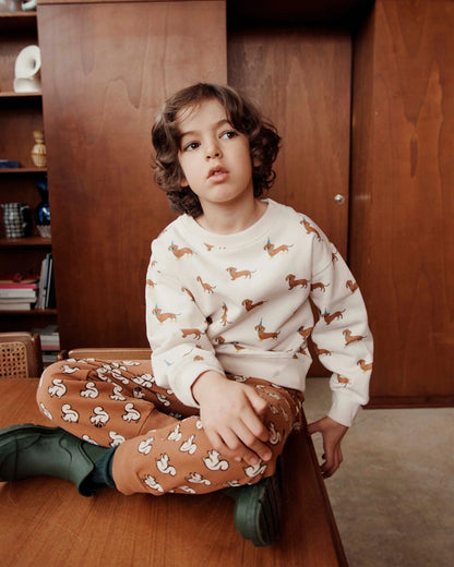 52B.AC101B # Βρεφική Μπλούζα Φούτερ Dogs