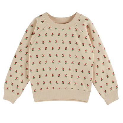 52B.AC179 # Βρεφική Μπλούζα Φούτερ Poppy Brioche