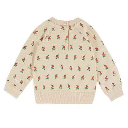 52B.AC179 # Βρεφική Μπλούζα Φούτερ Poppy Brioche