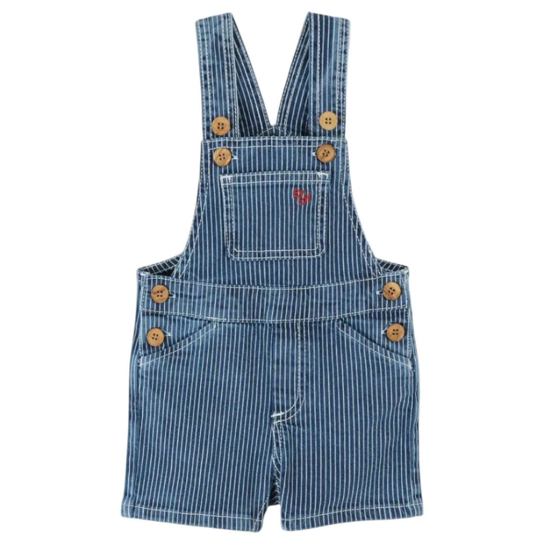 62A.AD154_DENIM RAYE # Βρεφική Σαλοπέτα Denim