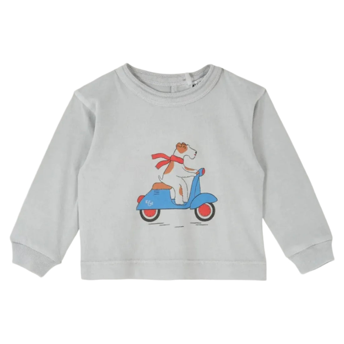 62B.AE028_KOALACHIEN # Βρεφική Μακρυμάνικη Μπλούζα Vespa Dog