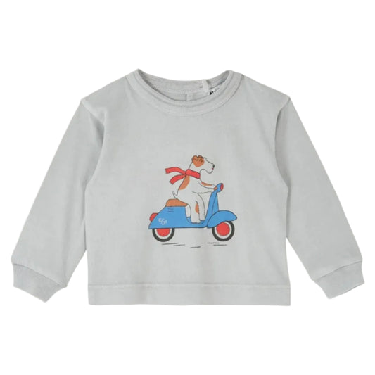 62B.AE028_KOALACHIEN # Βρεφική Μακρυμάνικη Μπλούζα Vespa Dog