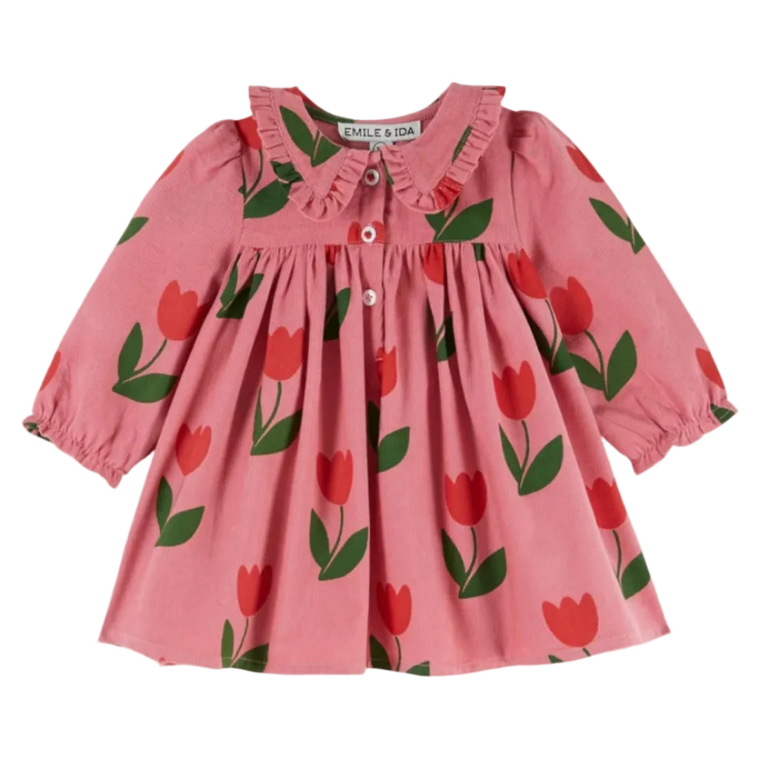 Baby Corduroy Dress Grand Tulipe