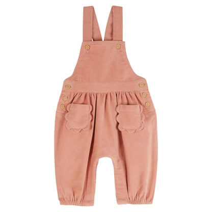 Baby Corduroy Dungaree Fleur