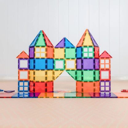 99.CTR00060ST # Magnetic Construction Toy Rainbow Starter 60pc