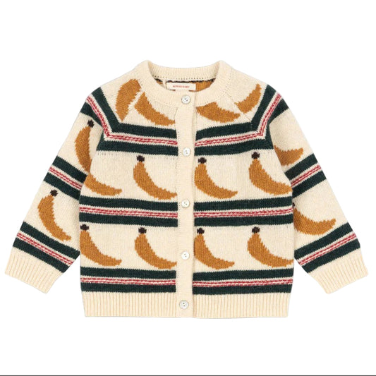 99.KS104233_BANANA # Παιδική Πλεκτή Ζακέτα Billi Banana