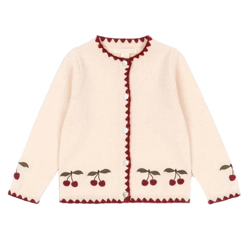 99.KS104270_OFFWHITE # Παιδική Πλεκτή Ζακέτα Collette