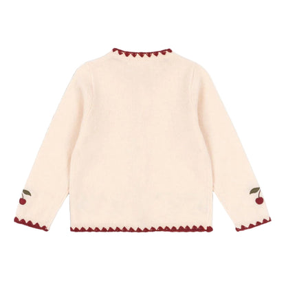 99.KS104270_OFFWHITE # Παιδική Πλεκτή Ζακέτα Collette