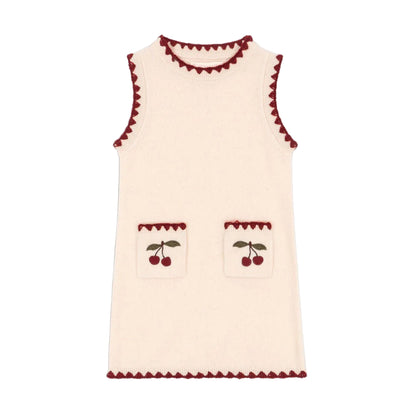 99.KS104271_OFFWHITE # Παιδικό Αμάνικο Φόρεμα Collette