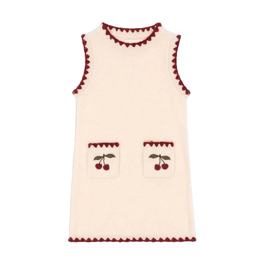 99.KS104271_OFFWHITE # Παιδικό Αμάνικο Φόρεμα Collette