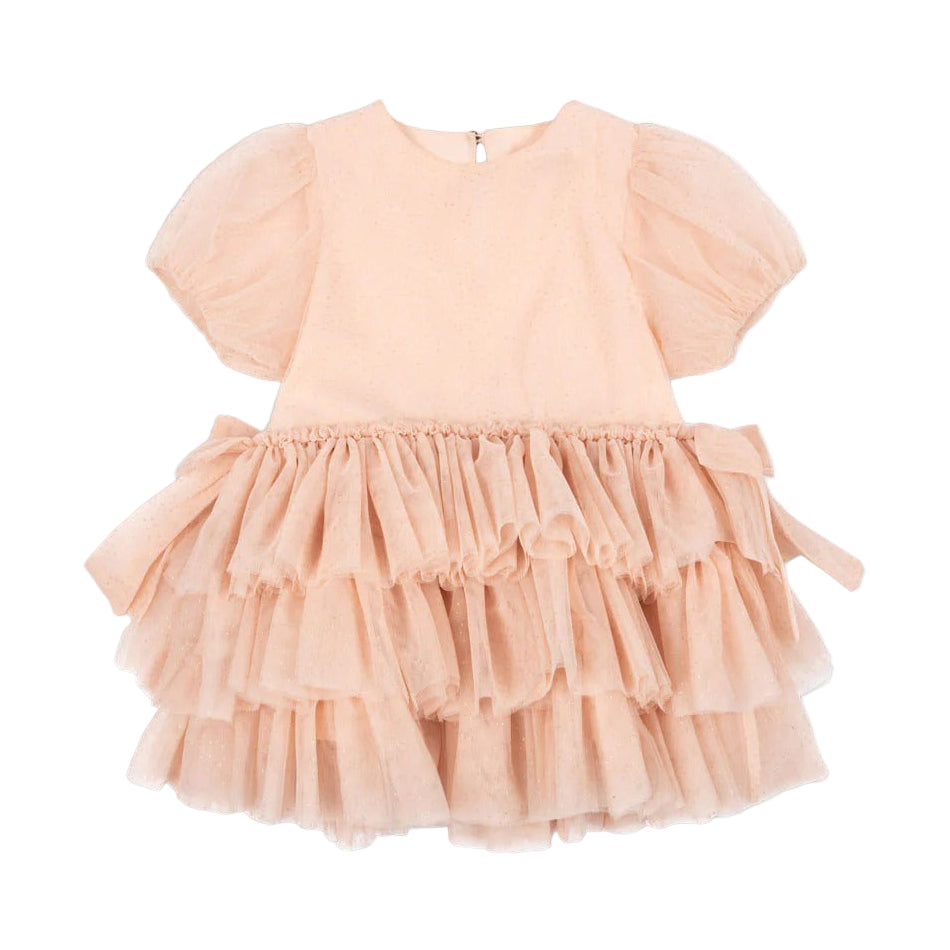 99.KS104296_PALEBLUSH # Παιδικό Τούλινο Φόρεμα Fay Pale Blush