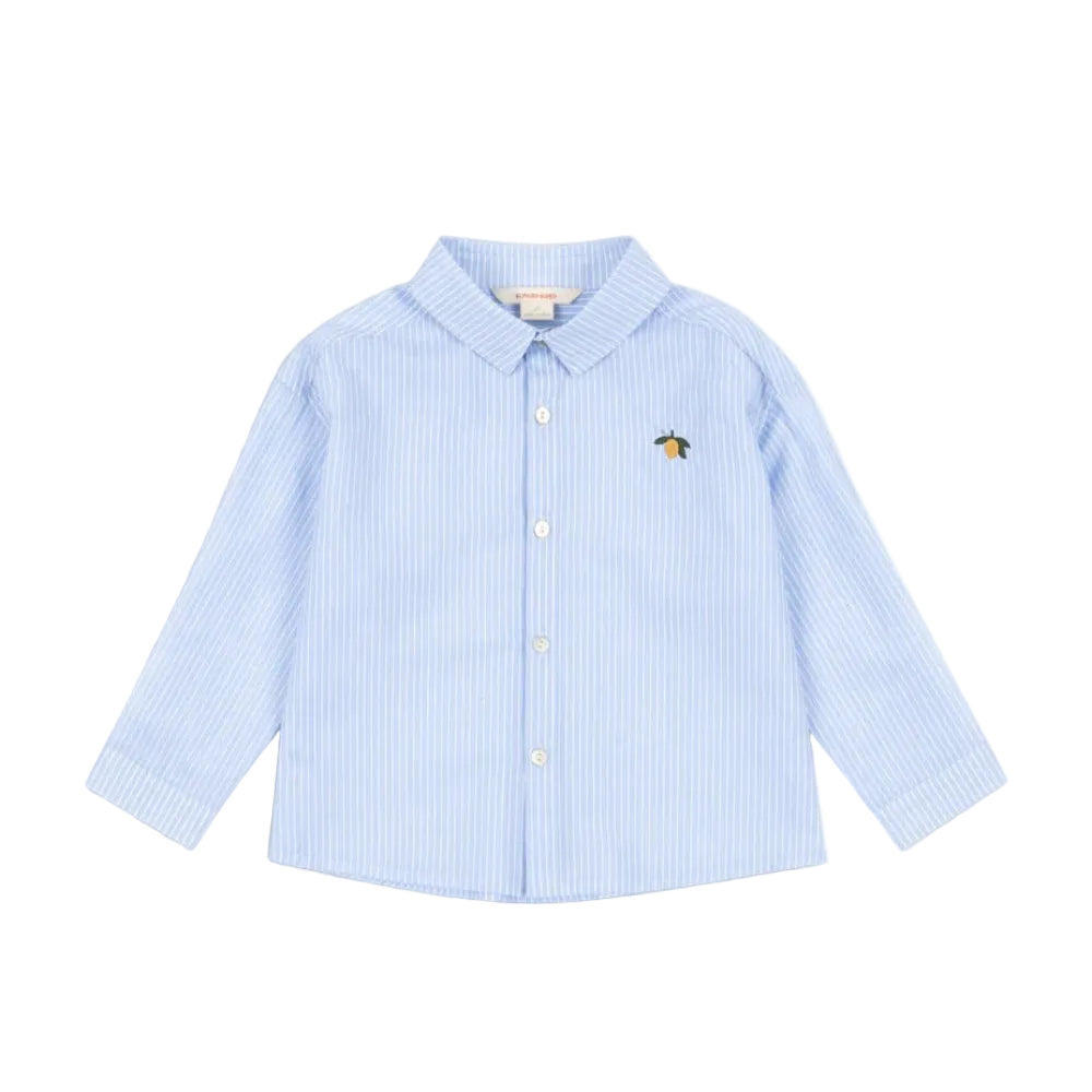 99.KS105135_bb_BLUE_STRIPE # Baby Long Sleeve Shirt Blue Stripe
