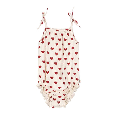 99.KS105285_AMOUR # Sleeveless Bodysuit Amour Rouge 