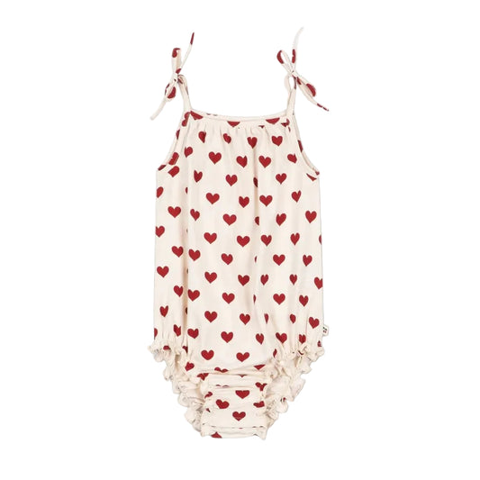 99.KS105285_AMOUR # Sleeveless Bodysuit Amour Rouge 