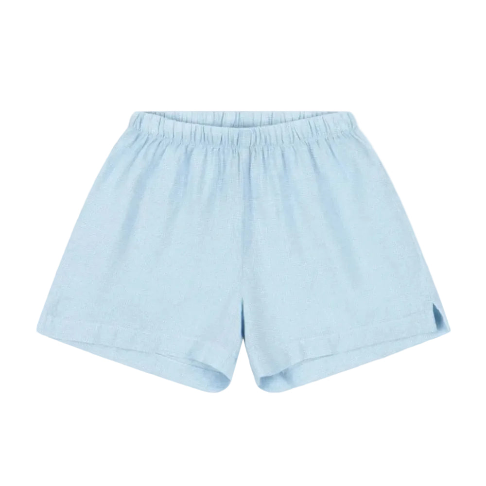 99.KS105389_BLUE_CHECK # Παιδικό Σορτς Fran Blue Check