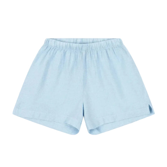 99.KS105389_BLUE_CHECK # Παιδικό Σορτς Fran Blue Check