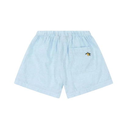 99.KS105389_BLUE_CHECK # Παιδικό Σορτς Fran Blue Check