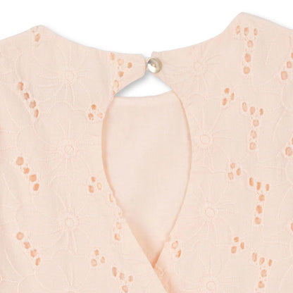 99.KS105403_CREOLEPINK # Kids Short-Sleeved Dress Glaise Creole Pink