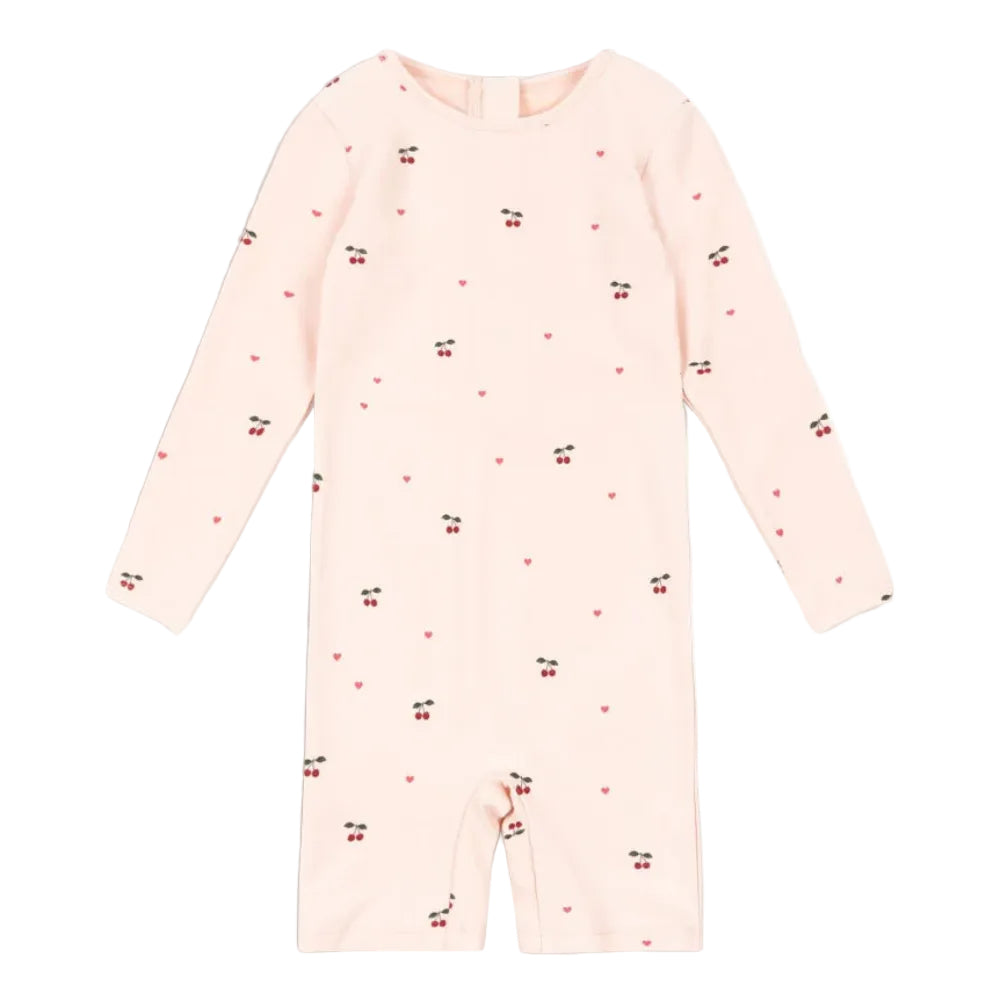 99.KS105474_CHERRY # Baby One-Piece Swimsuit Merle Cherry
