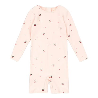 99.KS105474_CHERRY # Baby One-Piece Swimsuit Merle Cherry