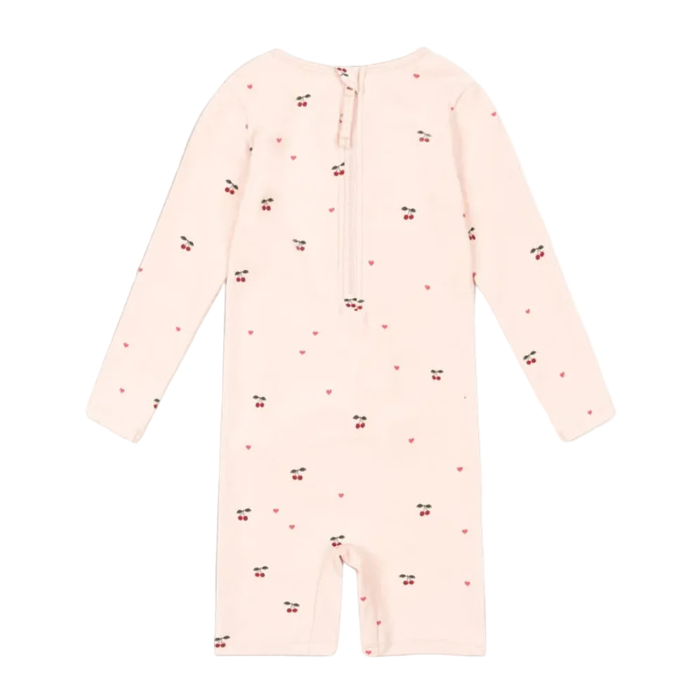 99.KS105474_CHERRY # Baby One-Piece Swimsuit Merle Cherry