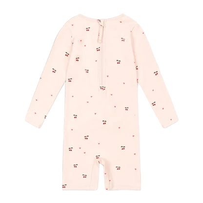 99.KS105474_CHERRY # Baby One-Piece Swimsuit Merle Cherry