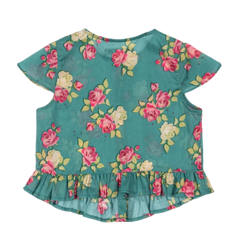 99.KS105577_MIDORI # Kids Short Sleeve Shirt Viola Midori