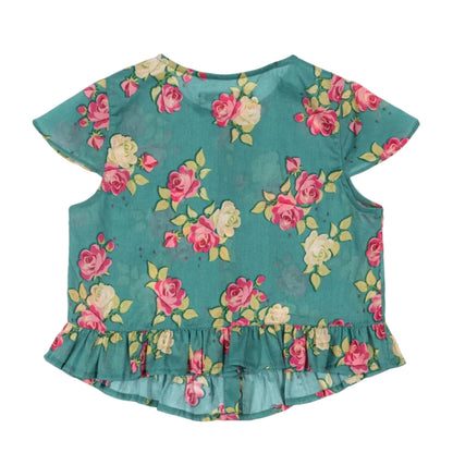 99.KS105577_MIDORI # Kids Short Sleeve Shirt Viola Midori