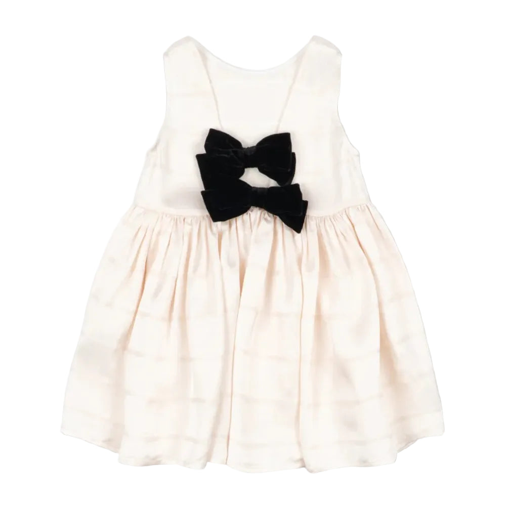 99.KS105600_OFFWHITE # Kids Sleeveless Dress Livia Off White