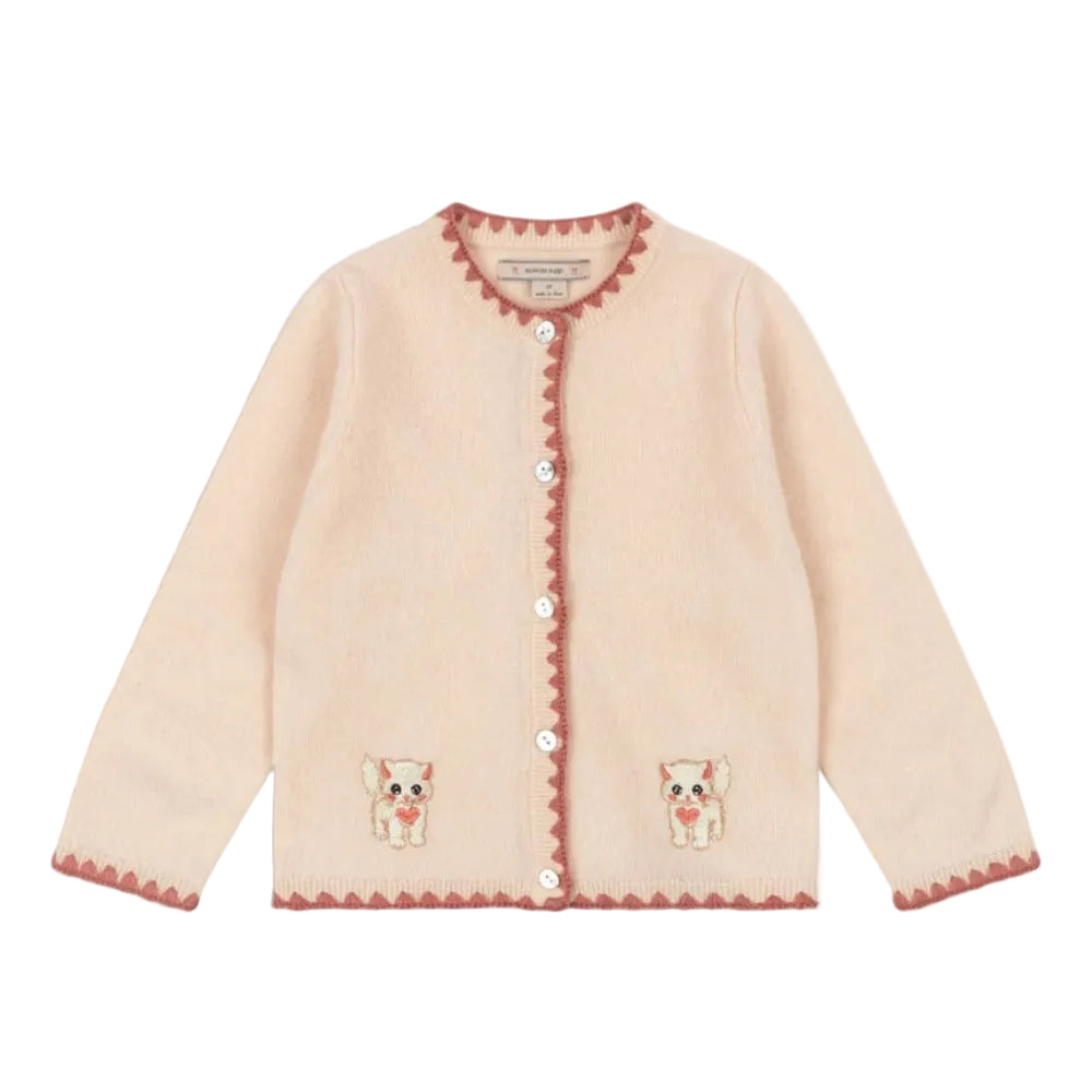 99.KS105955_ROSEY # Παιδική Πλεκτή Ζακέτα Rosey