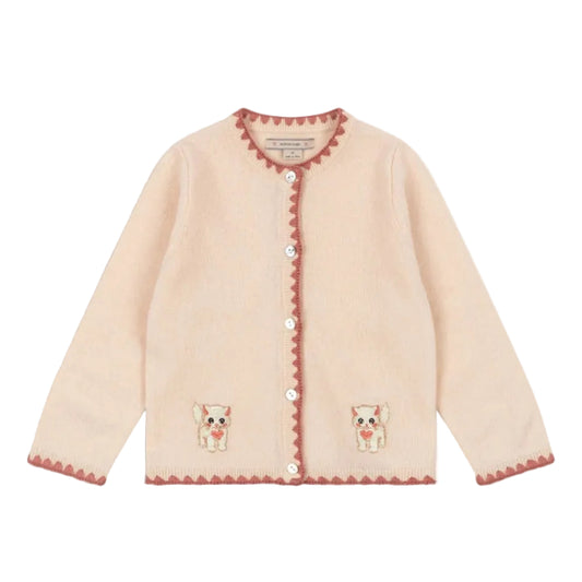 99.KS105955_ROSEY # Παιδική Πλεκτή Ζακέτα Rosey