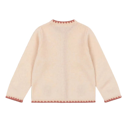 99.KS105955_ROSEY # Παιδική Πλεκτή Ζακέτα Rosey
