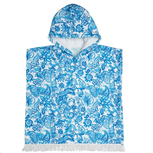 62A.S6AC908 # Kids Beach Poncho Cycladic