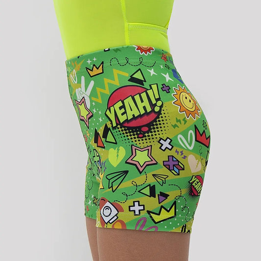 62A.VW-SHO-BOROLA # Kids Biker Shorts Borola