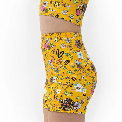 62A.VW-SHO-JOY # Kids Biker Shorts Joy