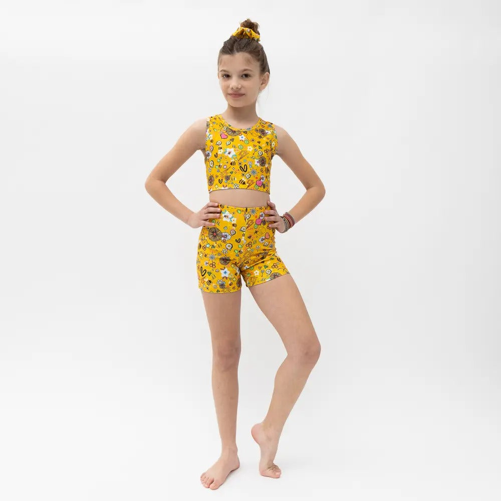 62A.VW-SHO-JOY # Kids Biker Shorts Joy