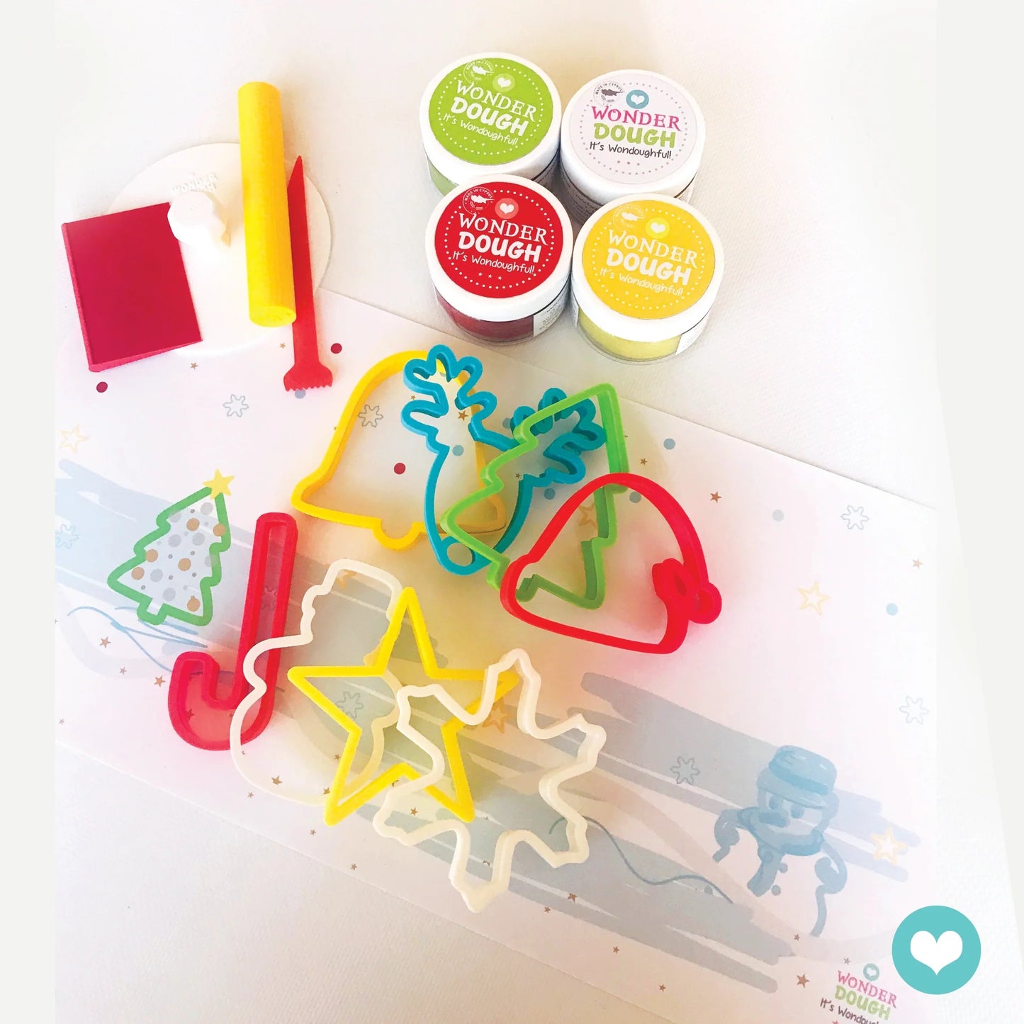 99.WD_XMASSET_LARGE # Χριστουγεννιάτικο Σετ με Πλαστελίνες Large