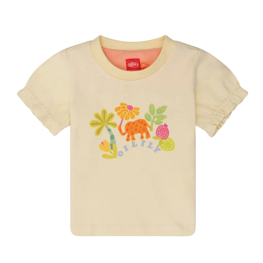 62A.YS26GJE003 # Βρεφική Μπλούζα T-Shirt Tatema Almond Oil