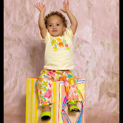 62A.YS26GJE003 # Βρεφική Μπλούζα T-Shirt Tatema Almond Oil