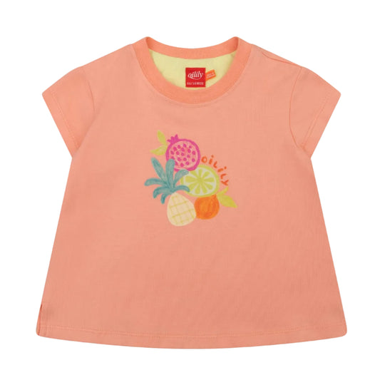 62A.YS26GJE007 # Βρεφική Μπλούζα T-Shirt Twinz Desert Flower