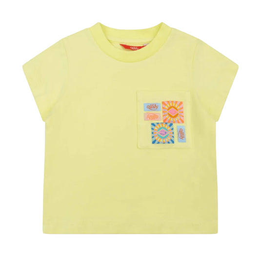 62A.YS26GJE009 # Βρεφική Μπλούζα T-Shirt Tak Sunny Lime