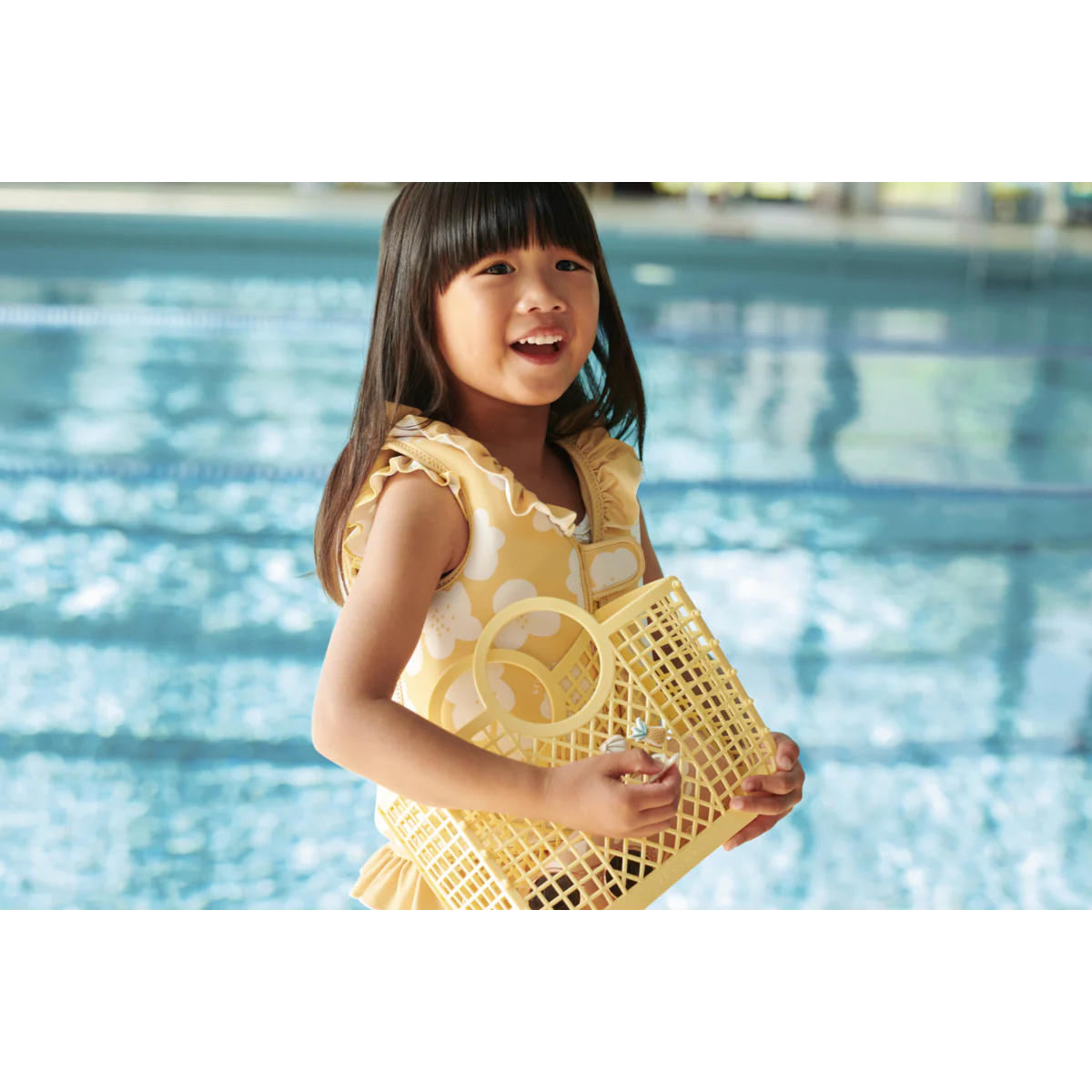 99.LW20501_2608 # Life Vest Dove Flower Lemon Yellow