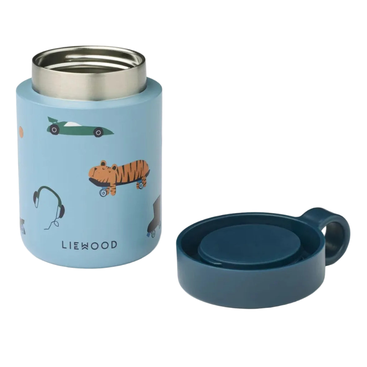 99.LW19960_2621 # Δοχείο Φαγητού Θερμός Kiani Fun Beach Blue