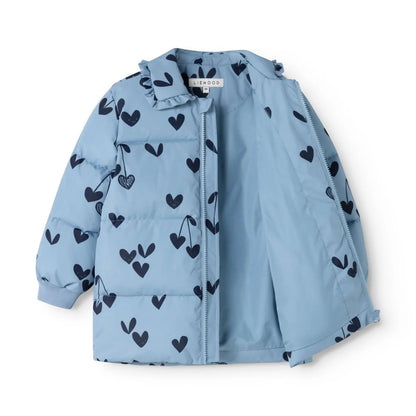 99.LW20965_2865 # Παιδικό Μπουφάν Anemone Sweethearts Beach Blue