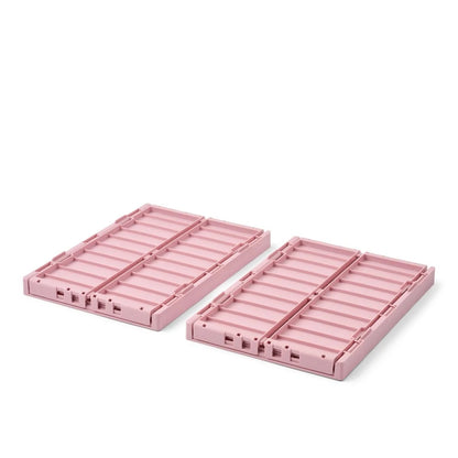 99.LW14677_2775 # Σετ Αποθηκευτικά Καλάθια Μεγάλα Rose Blush