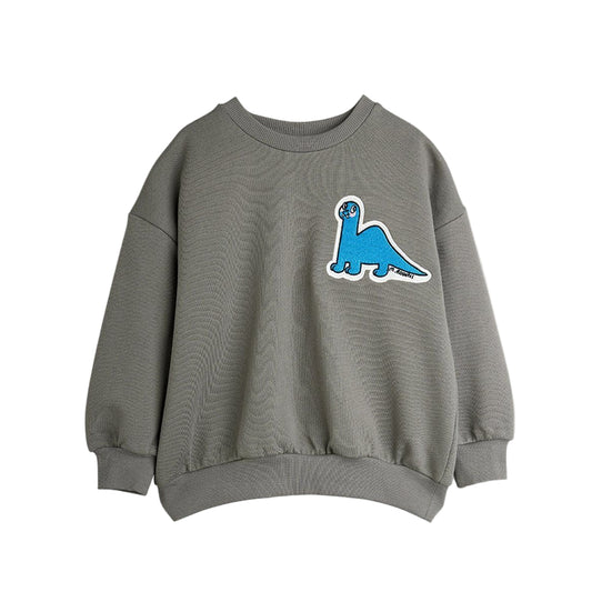 52B.2525720130 # Παιδική Μπλούζα Φούτερ Dino Patch Grey