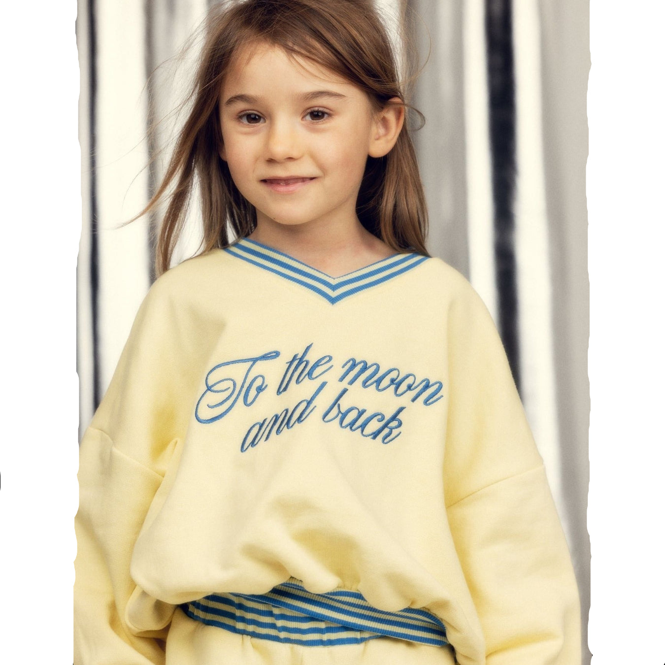 62A.26220163 # Kids Sweatshirt To the Moon and Back