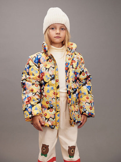 52B.2525710115 # Παιδικό Μπουφάν Flowers City